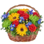 Корзина с цветами Долгожданный час